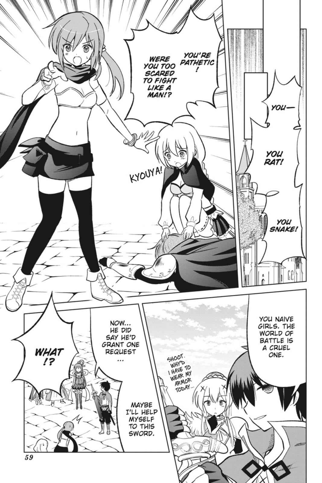 Kono Subarashii Sekai ni Shukufuku o! Chap 8 - Next Chap 9