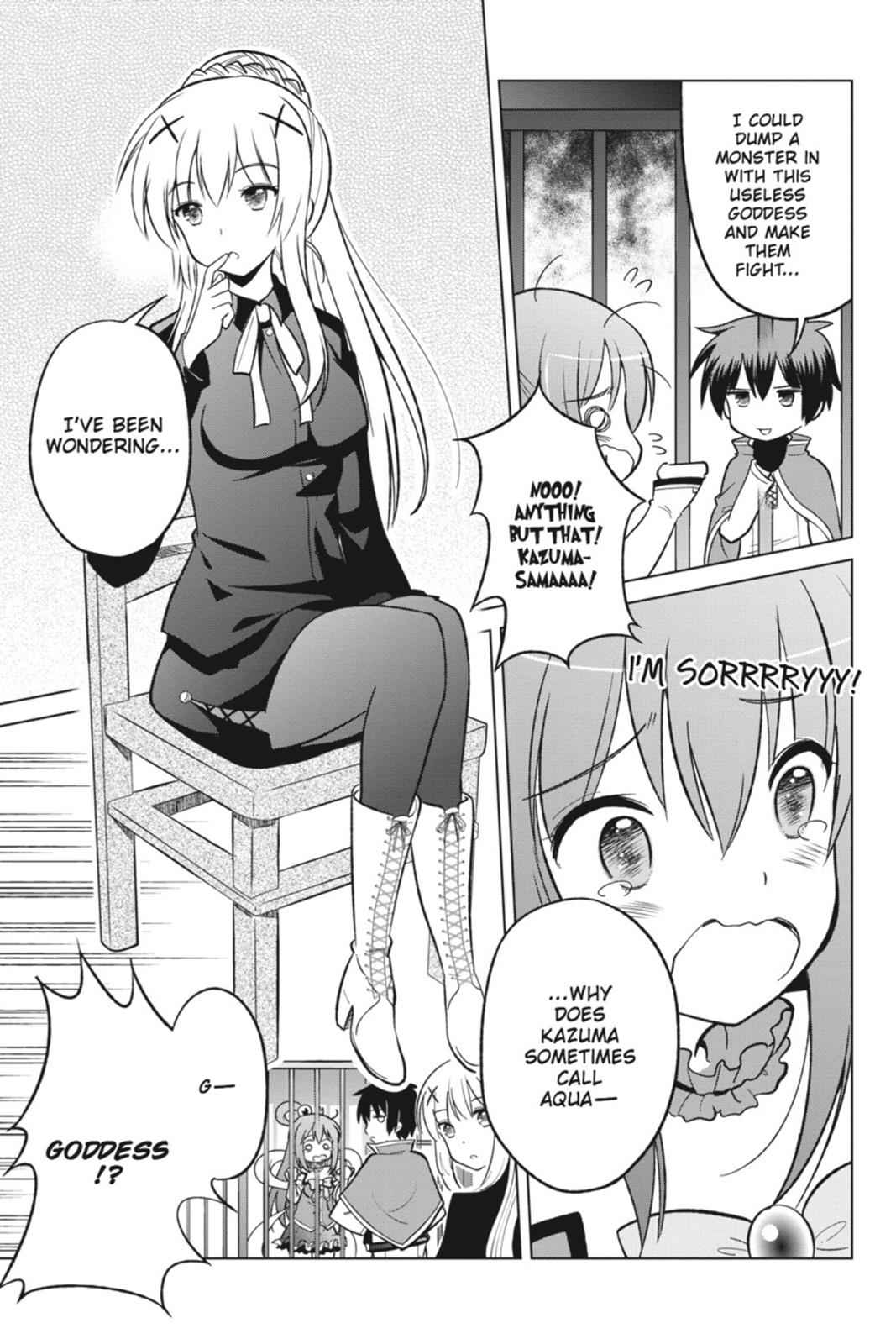 Kono Subarashii Sekai ni Shukufuku o! Chap 8 - Next Chap 9