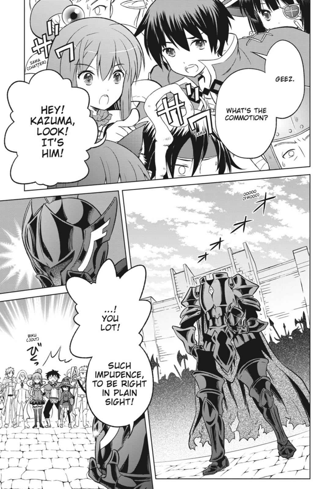 Kono Subarashii Sekai ni Shukufuku o! Chap 9 - Next Chap 10
