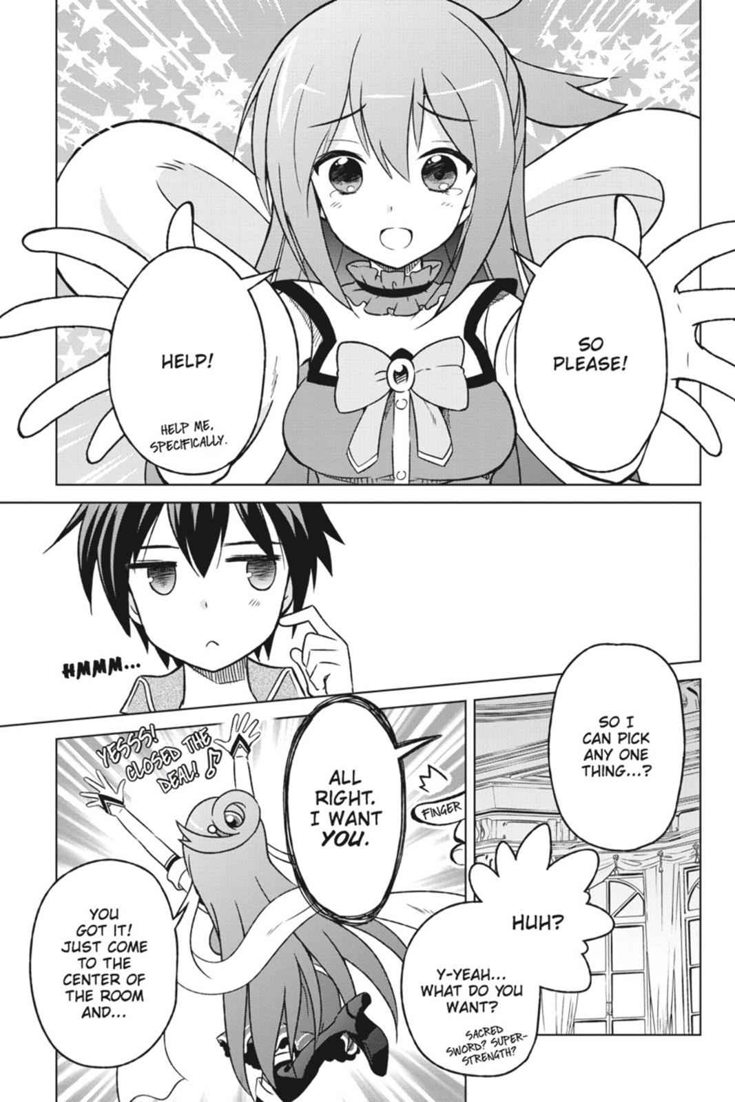 Kono Subarashii Sekai ni Shukufuku o! Chap 1 - Next Chap 2