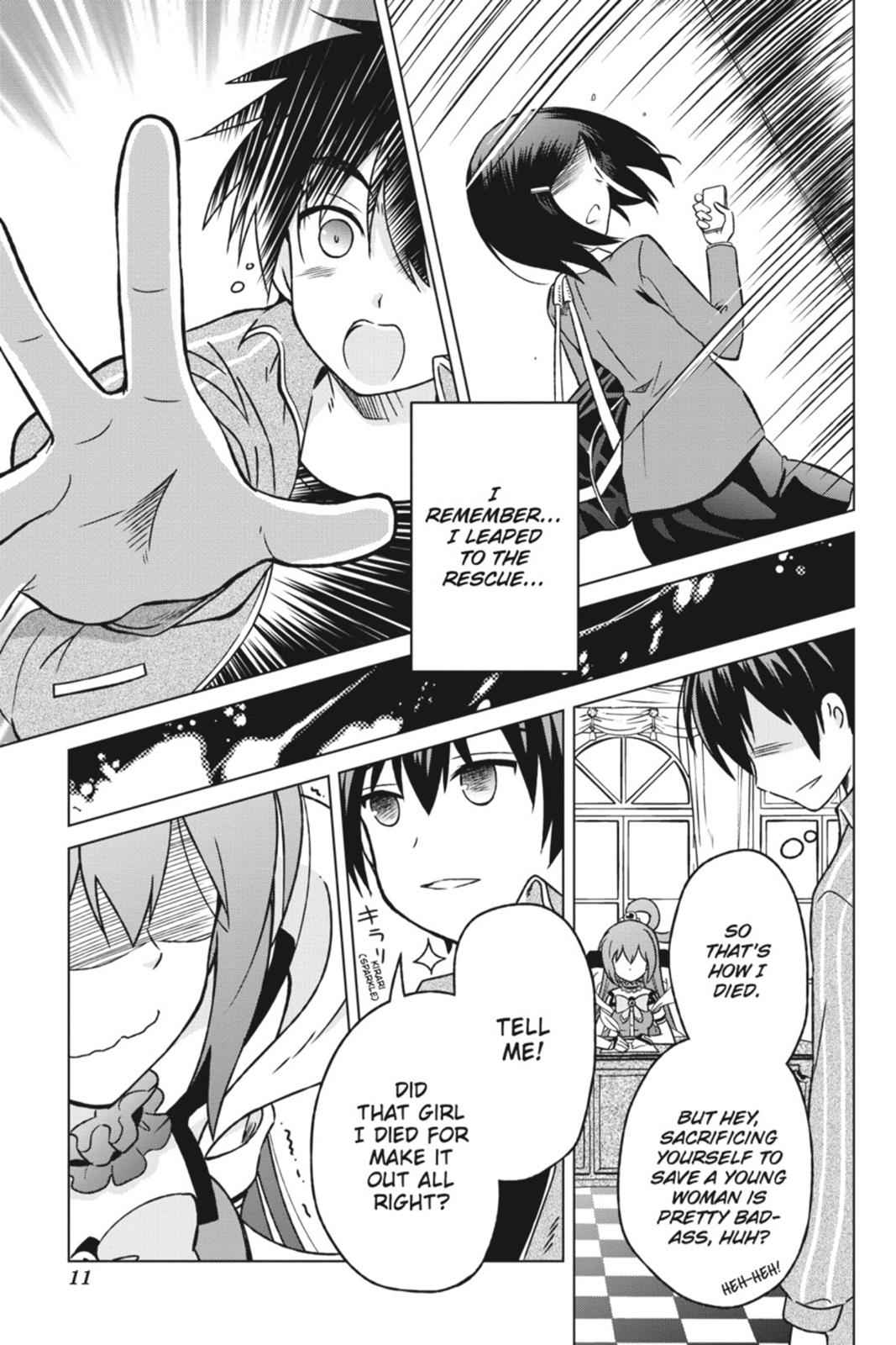 Kono Subarashii Sekai ni Shukufuku o! Chap 1 - Next Chap 2