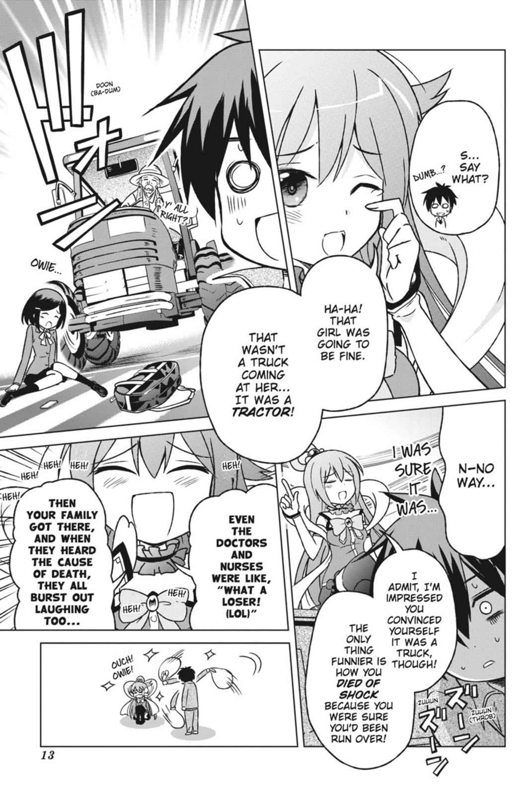 Kono Subarashii Sekai ni Shukufuku o! Chap 1 - Next Chap 2