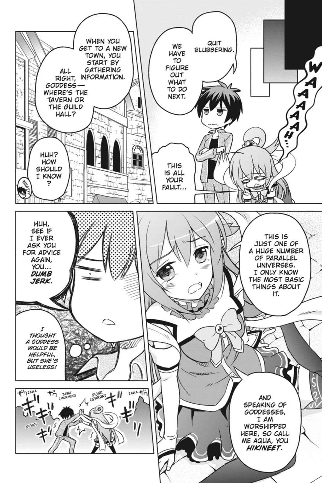 Kono Subarashii Sekai ni Shukufuku o! Chap 1 - Next Chap 2