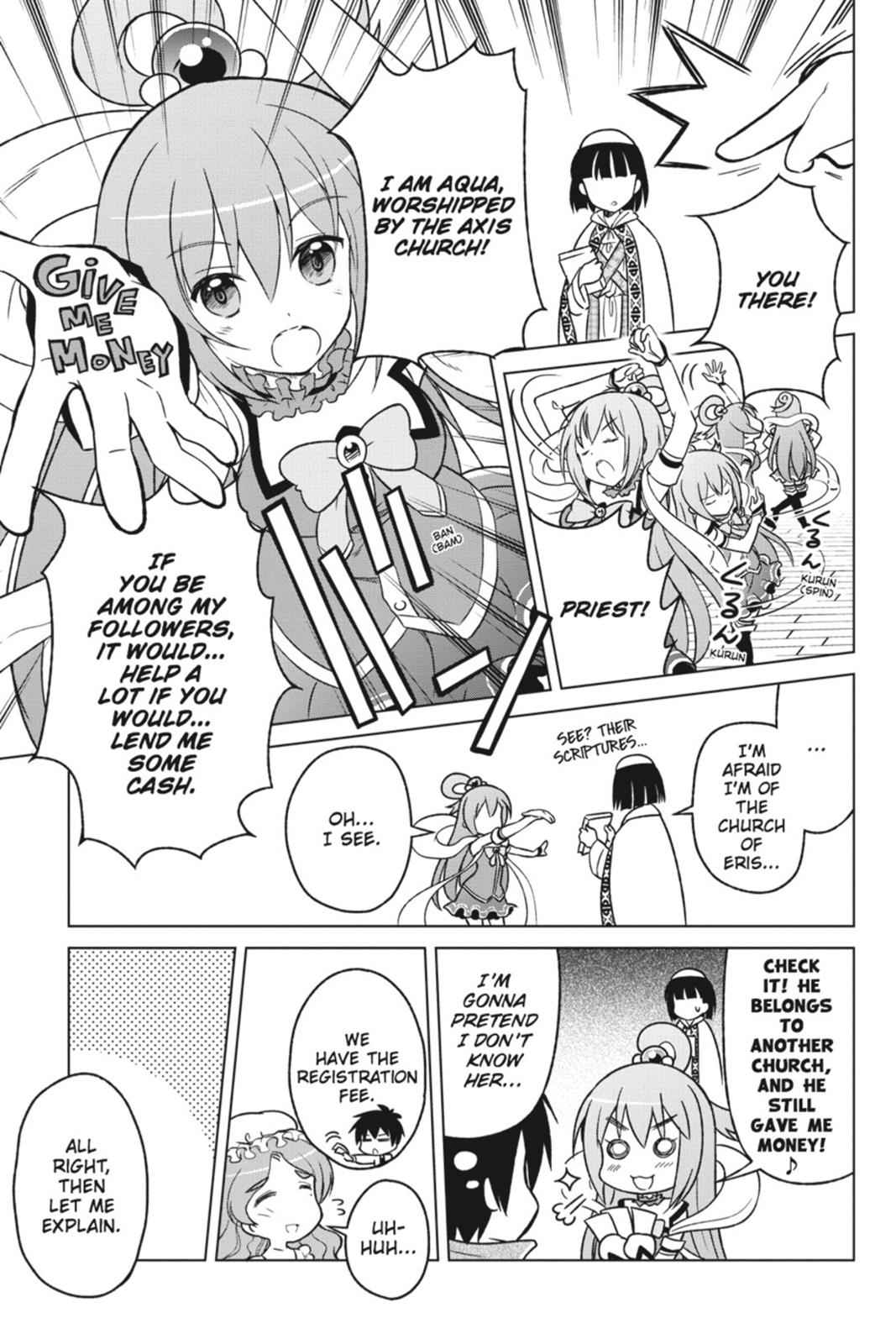 Kono Subarashii Sekai ni Shukufuku o! Chap 1 - Next Chap 2