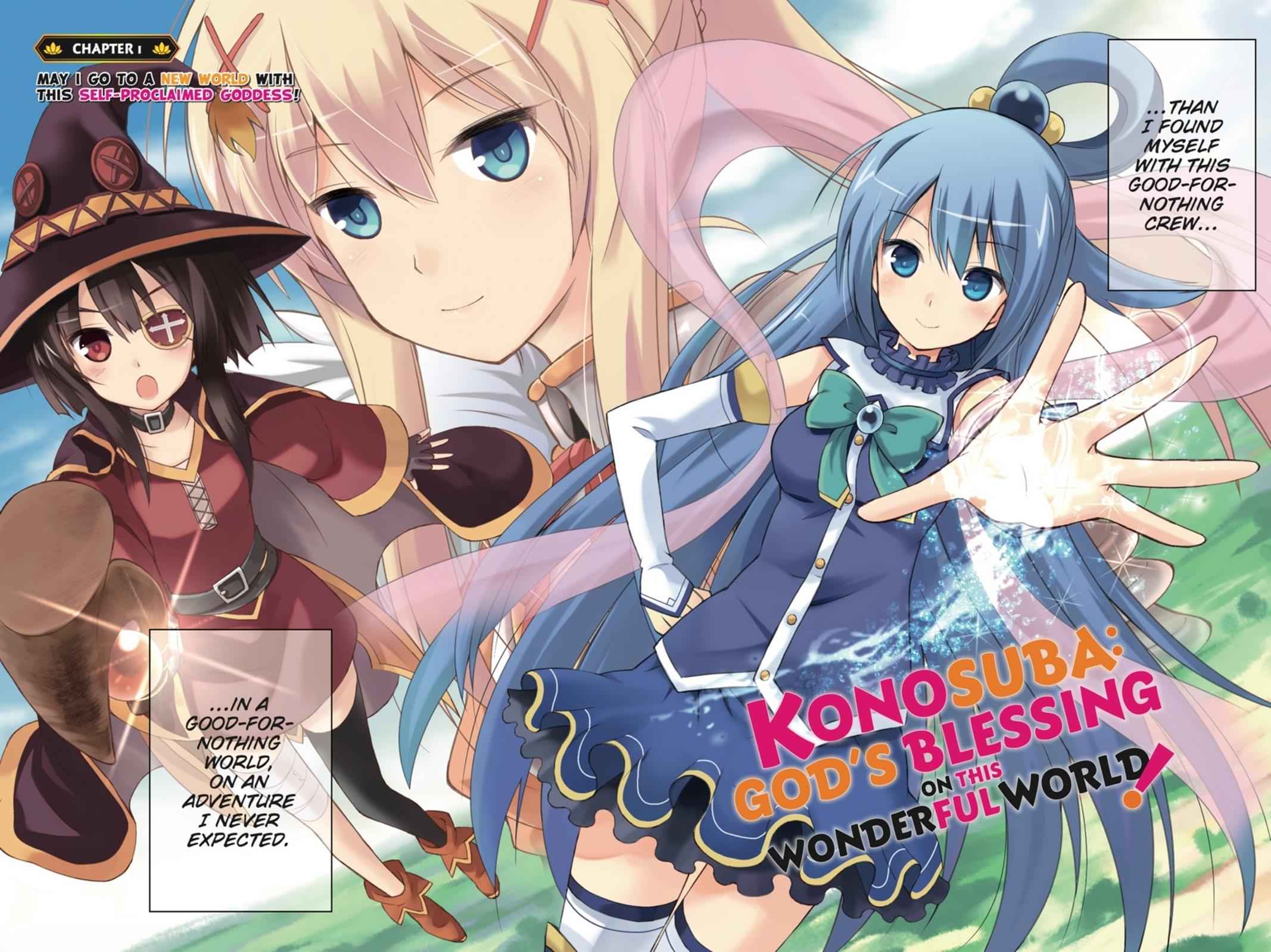 Kono Subarashii Sekai ni Shukufuku o! Chap 1 - Next Chap 2