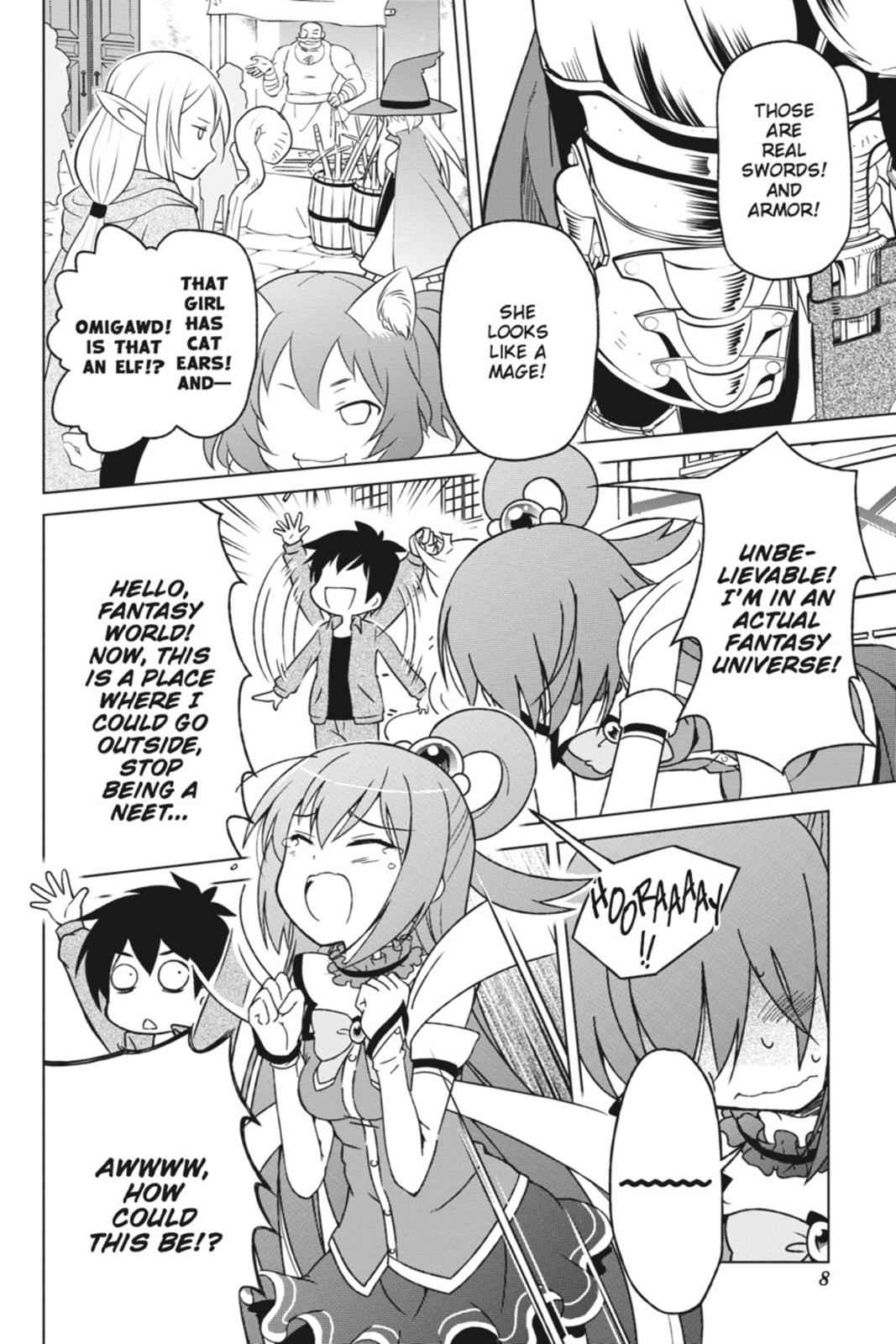 Kono Subarashii Sekai ni Shukufuku o! Chap 1 - Next Chap 2