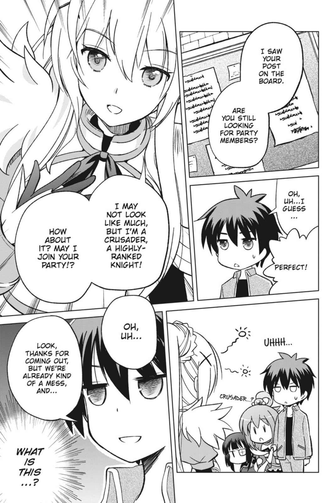 Kono Subarashii Sekai ni Shukufuku o! Chap 2 - Next Chap 3