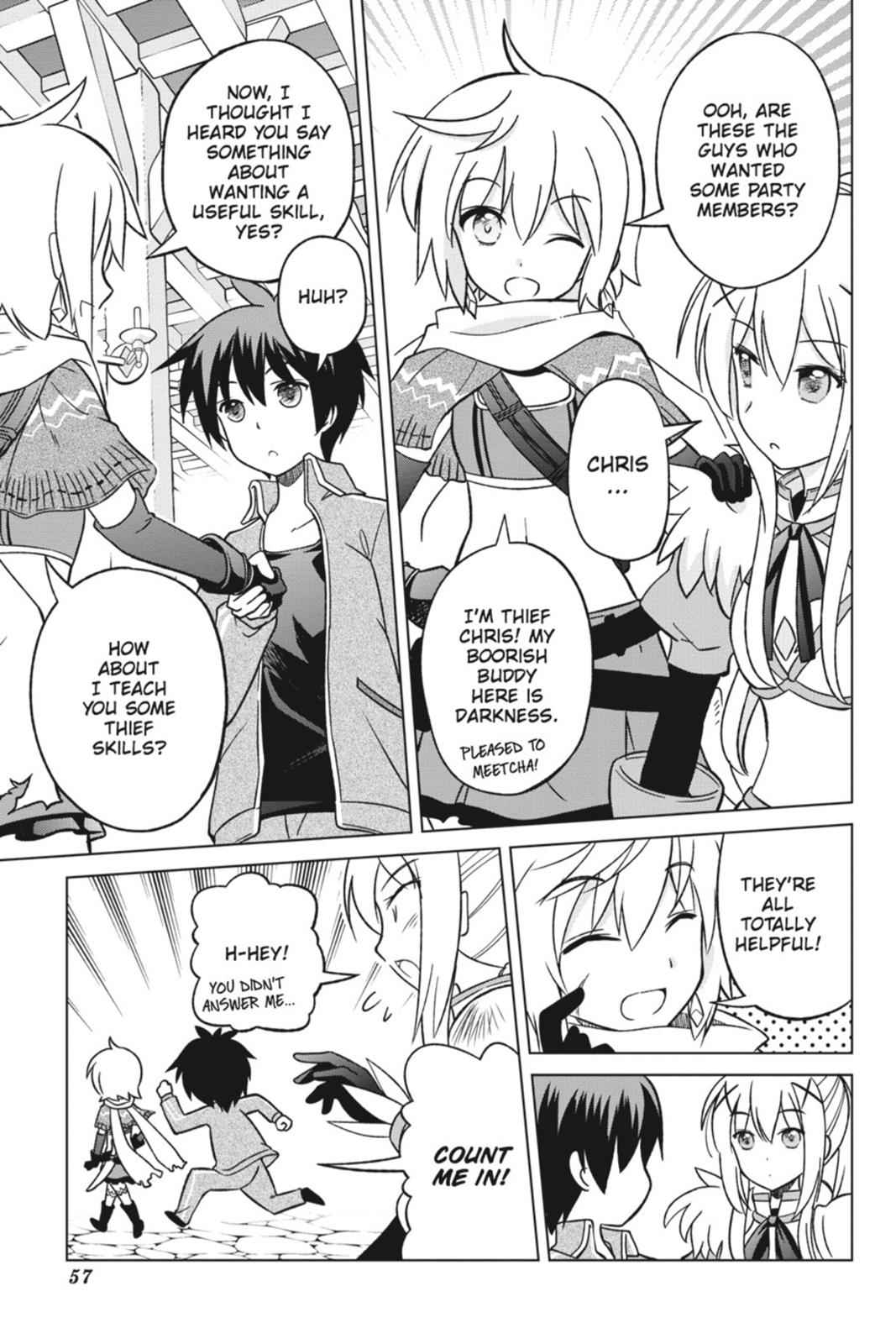 Kono Subarashii Sekai ni Shukufuku o! Chap 2 - Next Chap 3