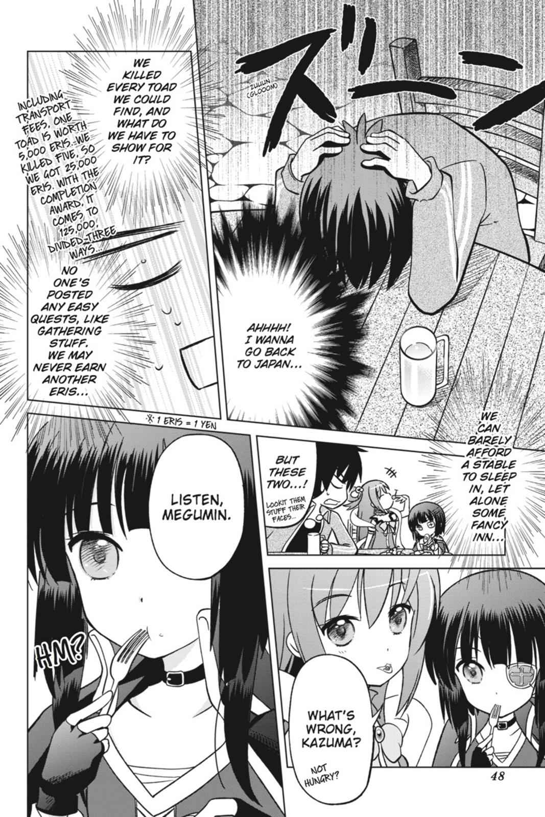 Kono Subarashii Sekai ni Shukufuku o! Chap 2 - Next Chap 3