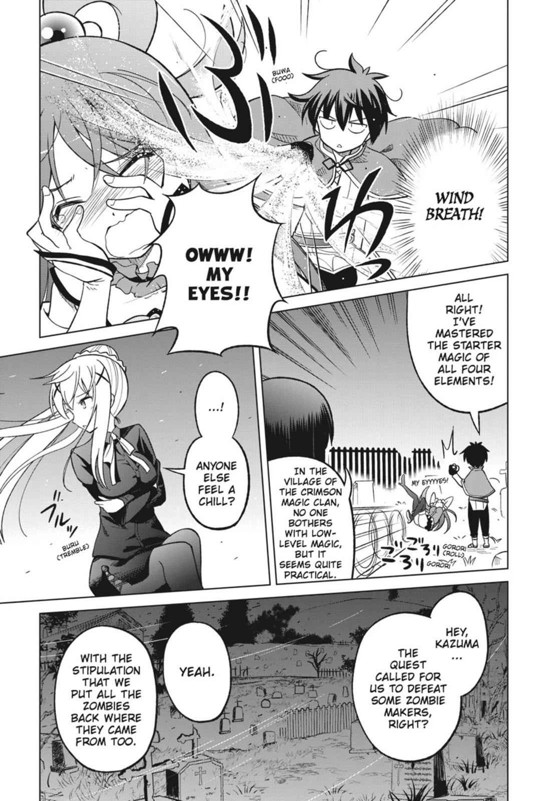 Kono Subarashii Sekai ni Shukufuku o! Chap 3 - Next Chap 4