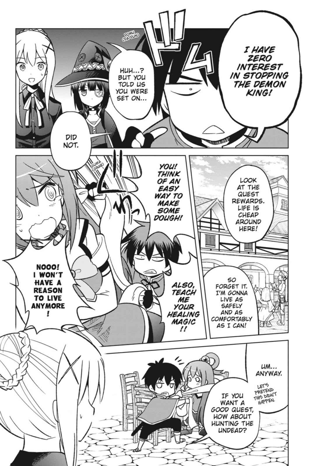 Kono Subarashii Sekai ni Shukufuku o! Chap 3 - Next Chap 4