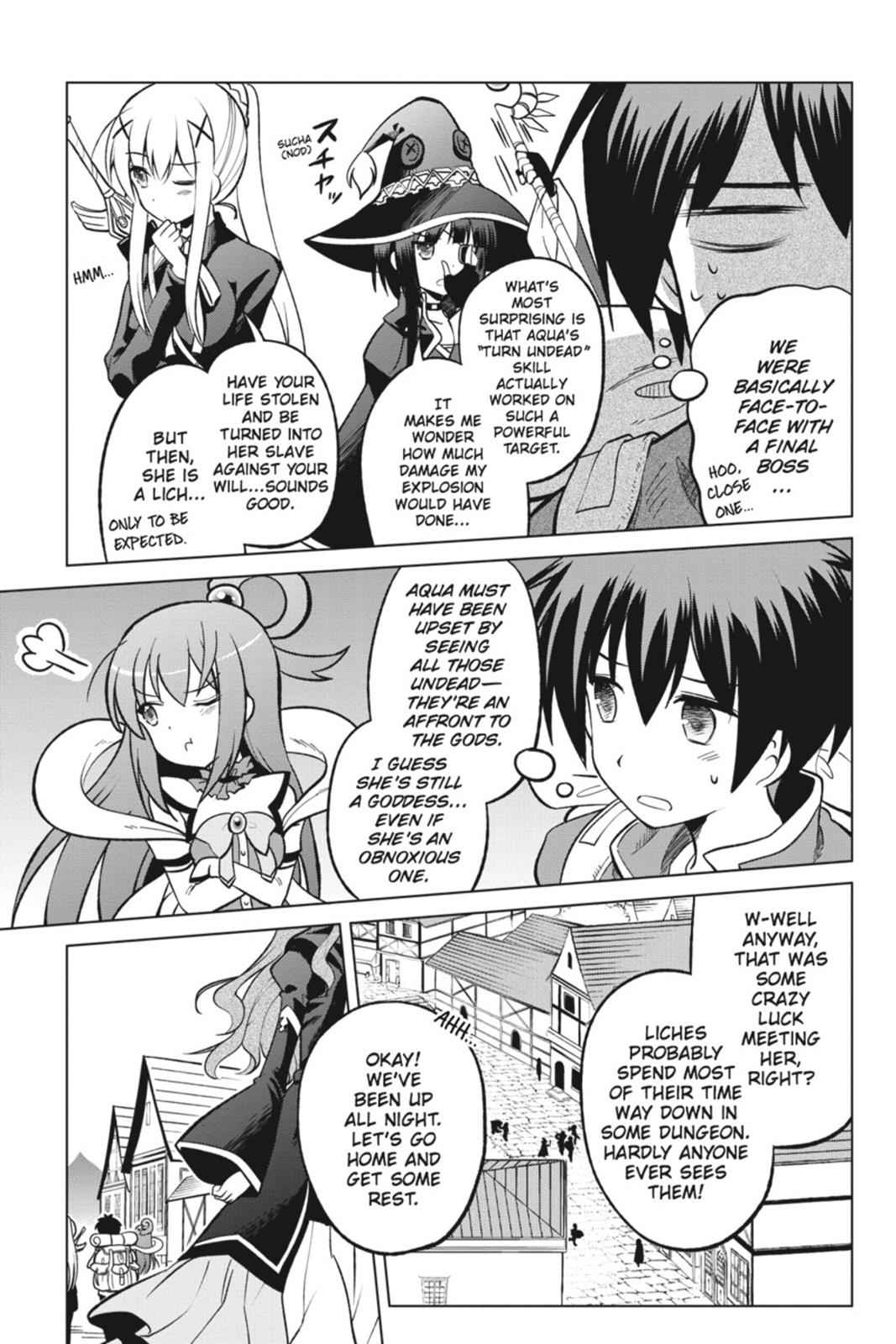 Kono Subarashii Sekai ni Shukufuku o! Chap 3 - Next Chap 4