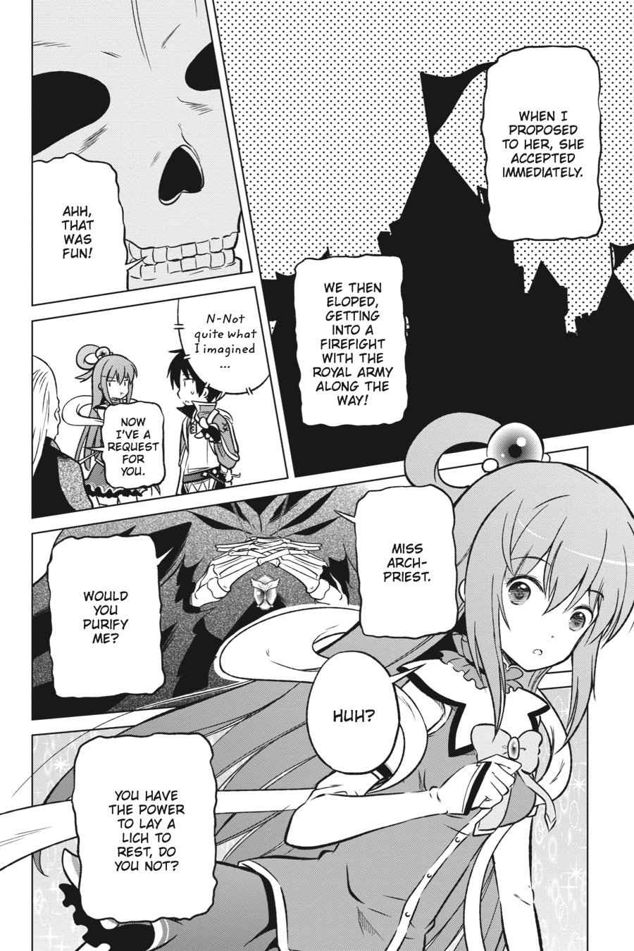 Kono Subarashii Sekai ni Shukufuku o! Chap 14 - Next Chap 15