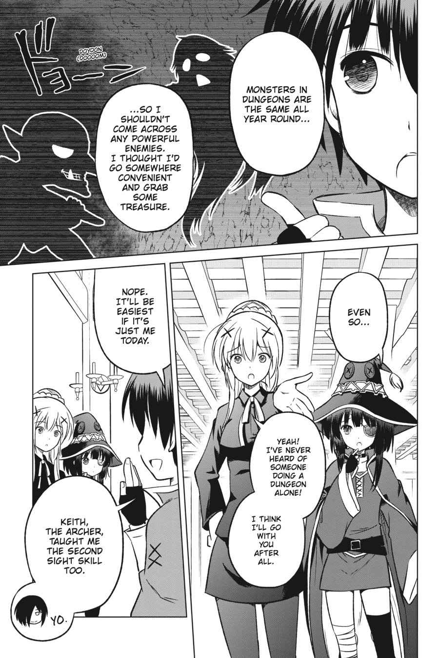 Kono Subarashii Sekai ni Shukufuku o! Chap 14 - Next Chap 15