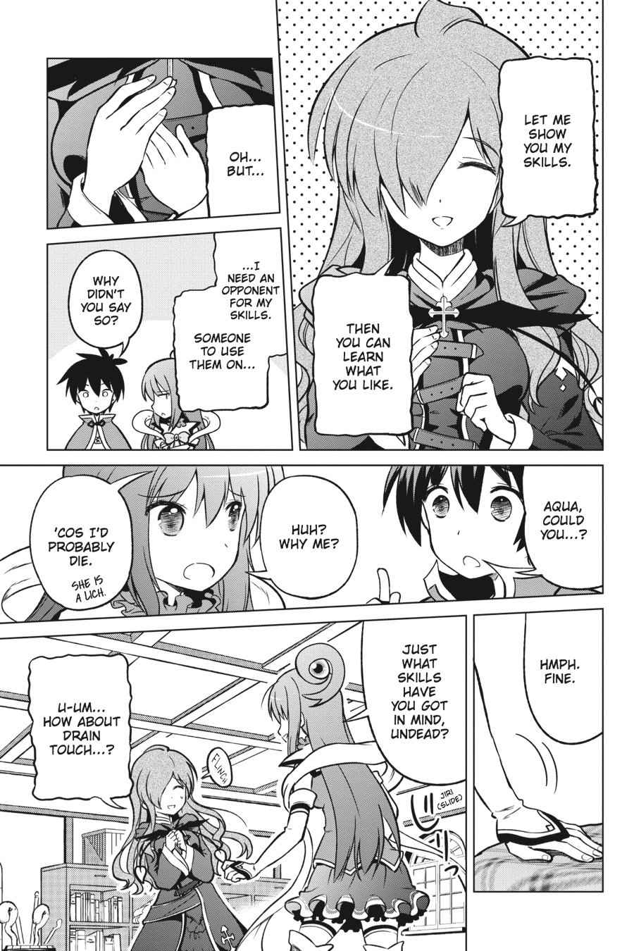 Kono Subarashii Sekai ni Shukufuku o! Chap 15 - Next Chap 16
