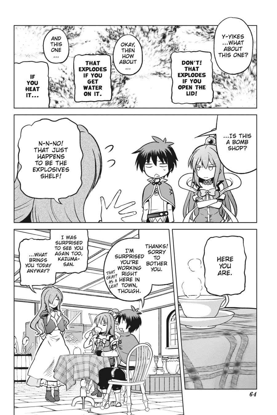 Kono Subarashii Sekai ni Shukufuku o! Chap 15 - Next Chap 16