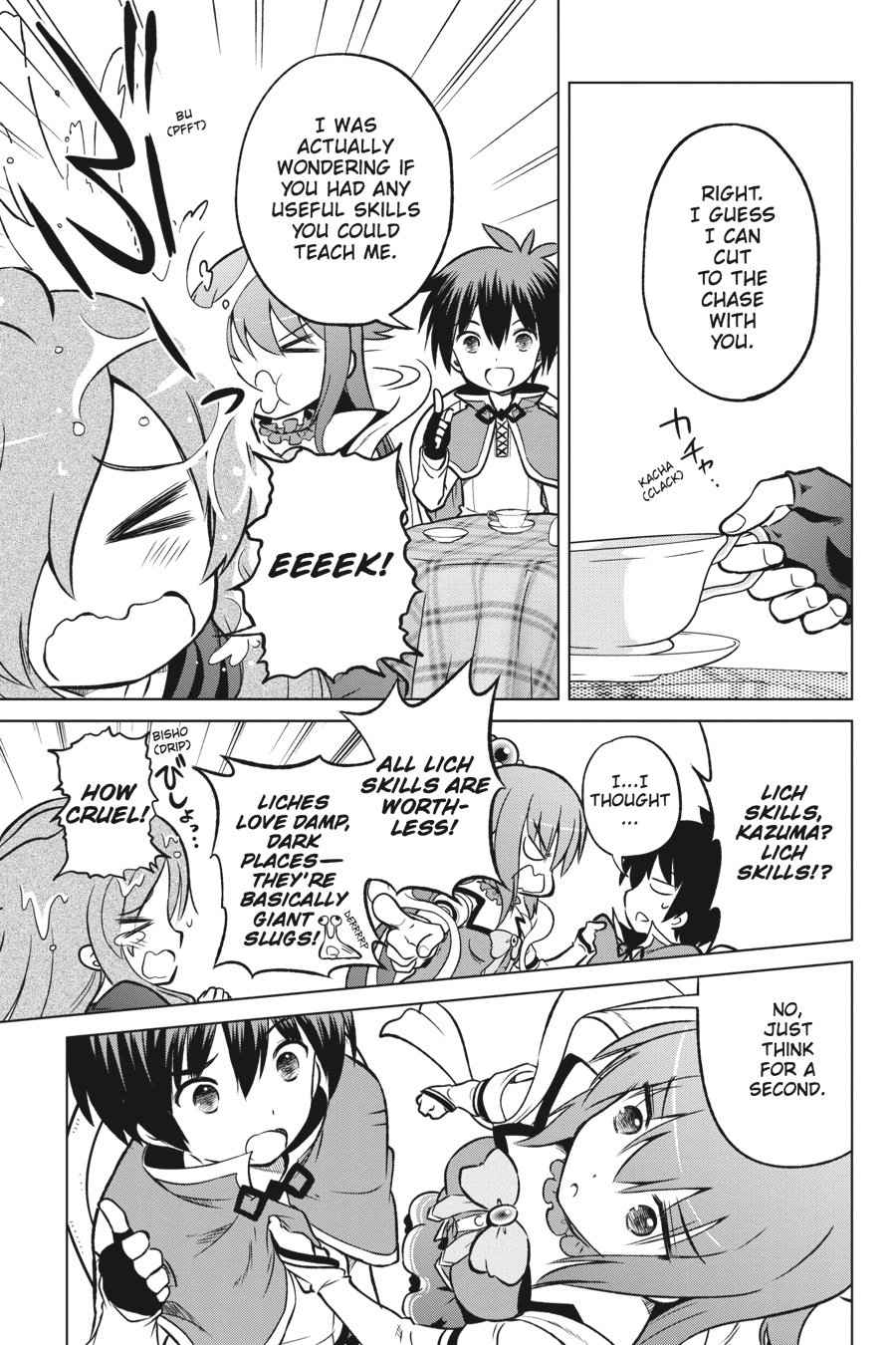 Kono Subarashii Sekai ni Shukufuku o! Chap 15 - Next Chap 16
