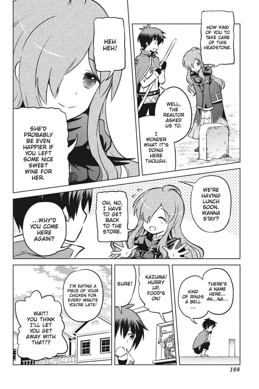Kono Subarashii Sekai ni Shukufuku o! Chap 16 - Next Chap 17