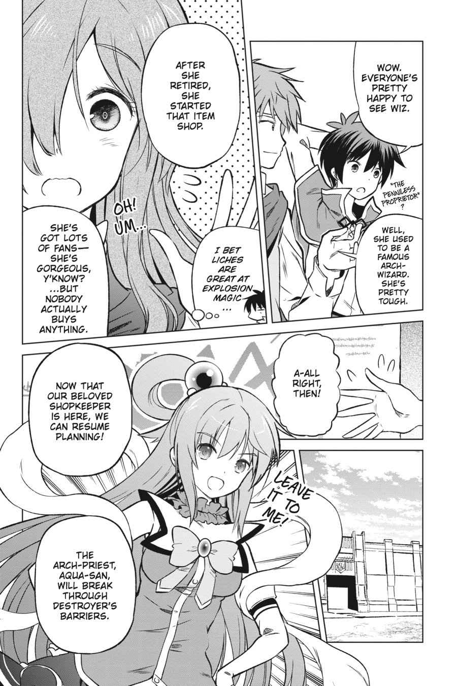 Kono Subarashii Sekai ni Shukufuku o! Chap 19 - Next Chap 20