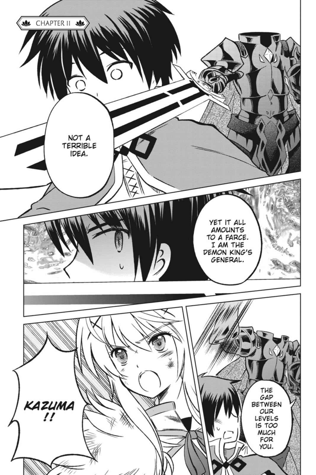 Kono Subarashii Sekai ni Shukufuku o! Chap 11 - Next Chap 12