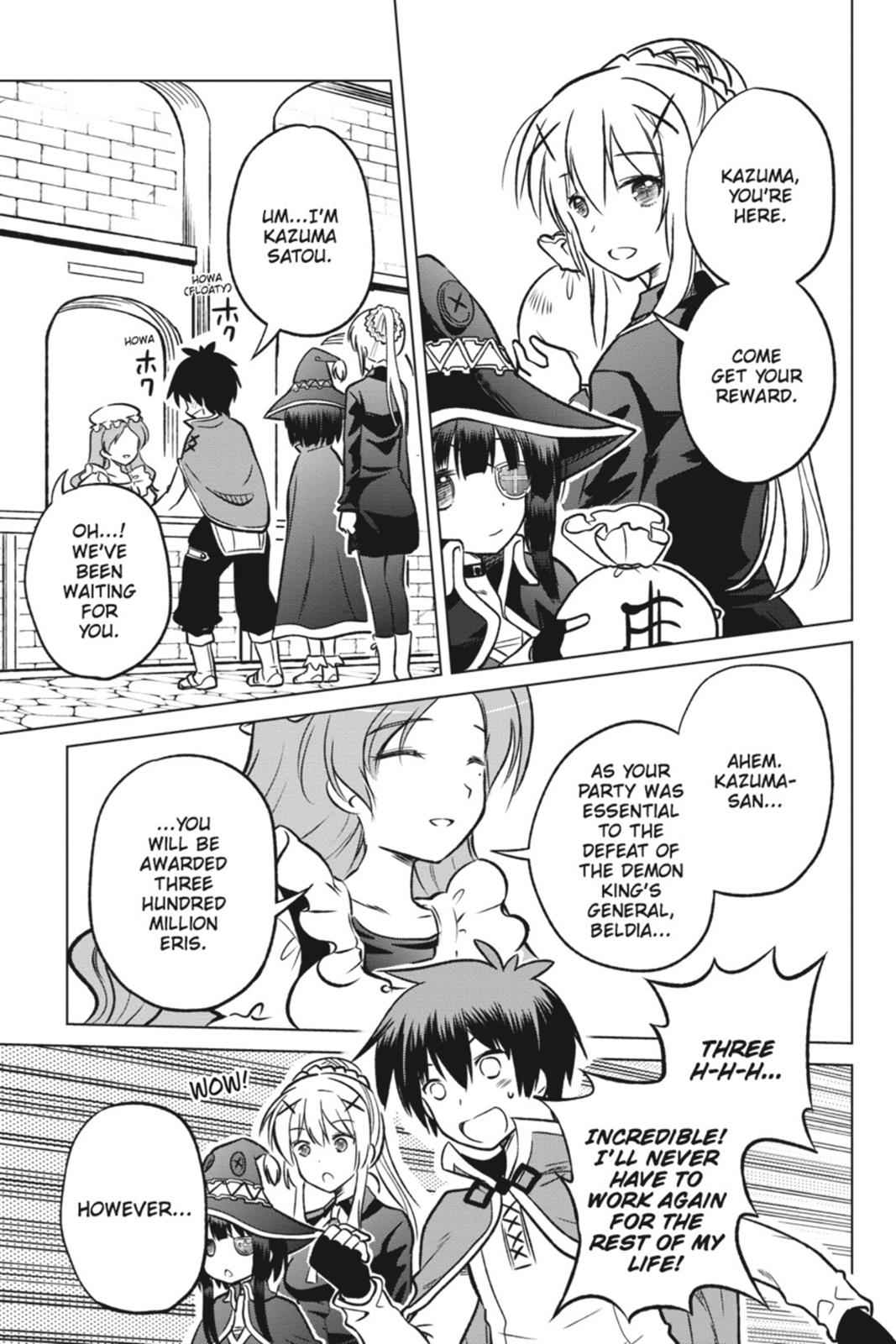 Kono Subarashii Sekai ni Shukufuku o! Chap 11 - Next Chap 12