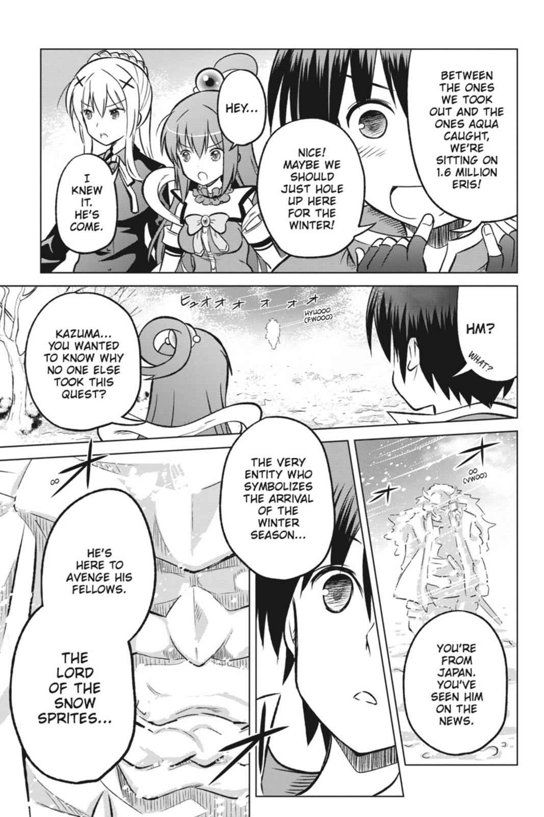 Kono Subarashii Sekai ni Shukufuku o! Chap 12 - Next Chap 13