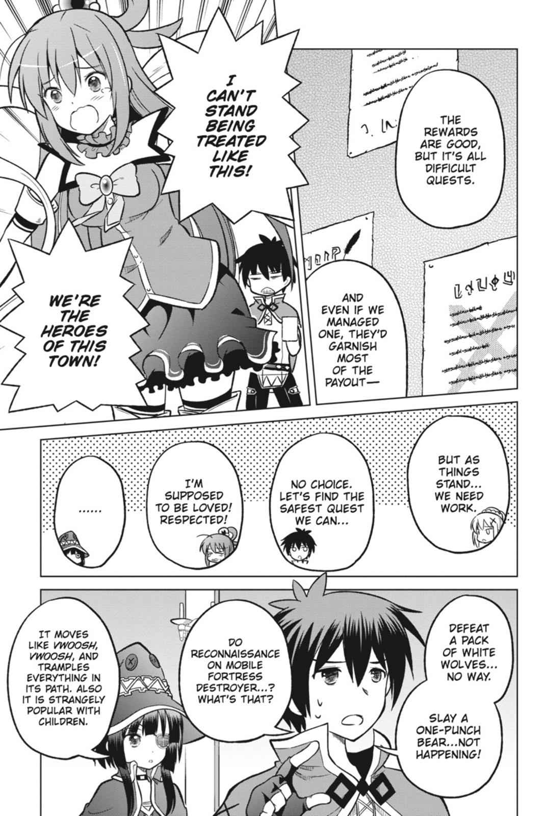 Kono Subarashii Sekai ni Shukufuku o! Chap 12 - Next Chap 13