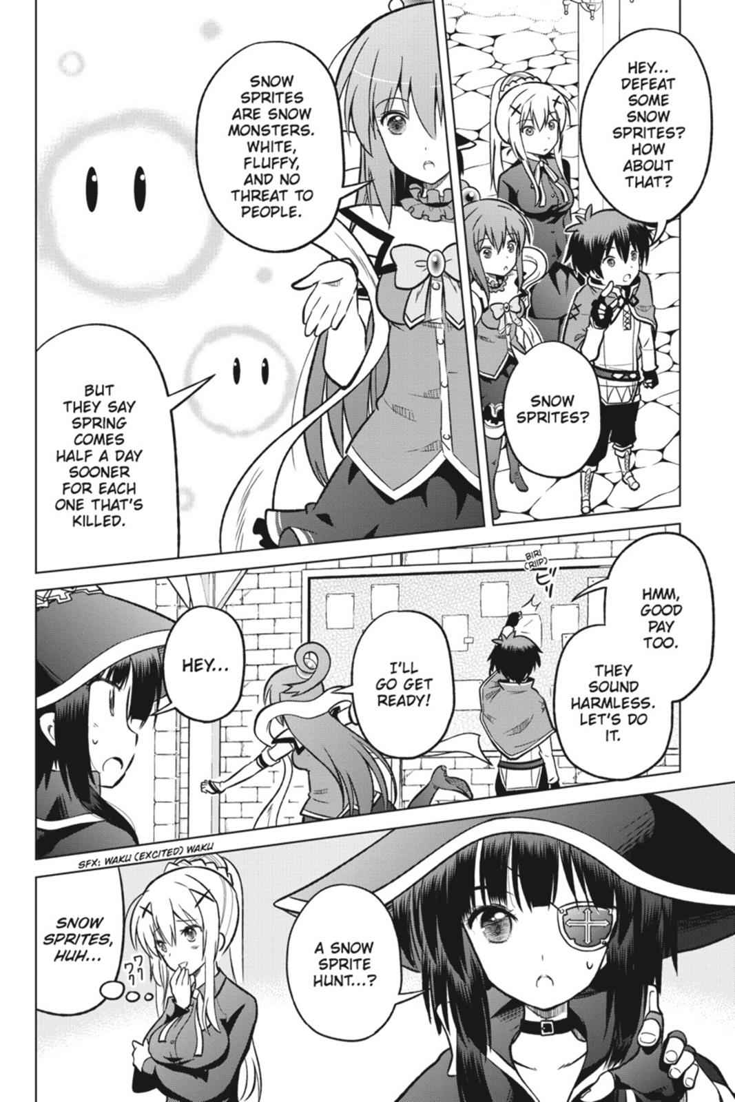 Kono Subarashii Sekai ni Shukufuku o! Chap 12 - Next Chap 13