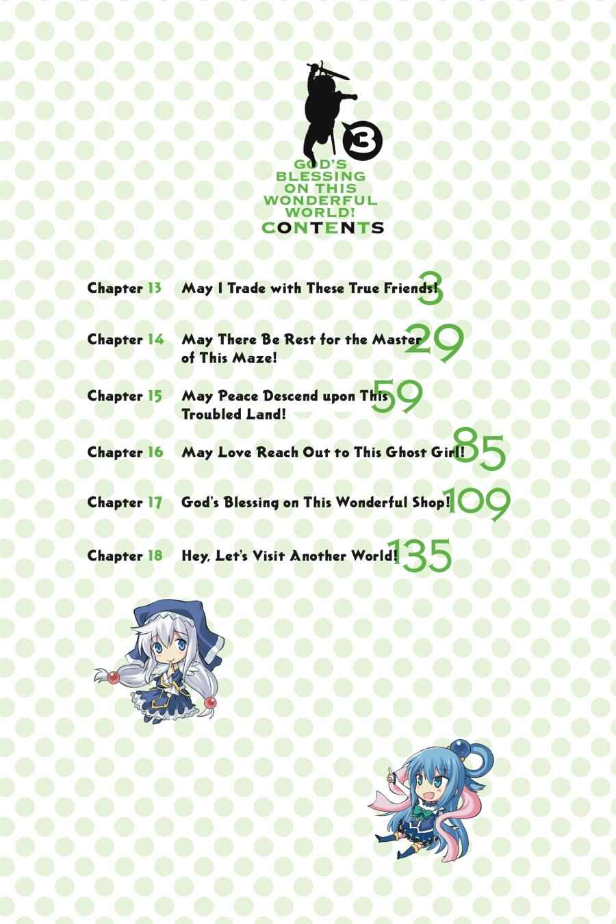 Kono Subarashii Sekai ni Shukufuku o! Chap 13 - Next Chap 14