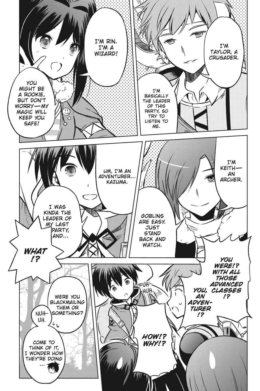 Kono Subarashii Sekai ni Shukufuku o! Chap 13 - Next Chap 14