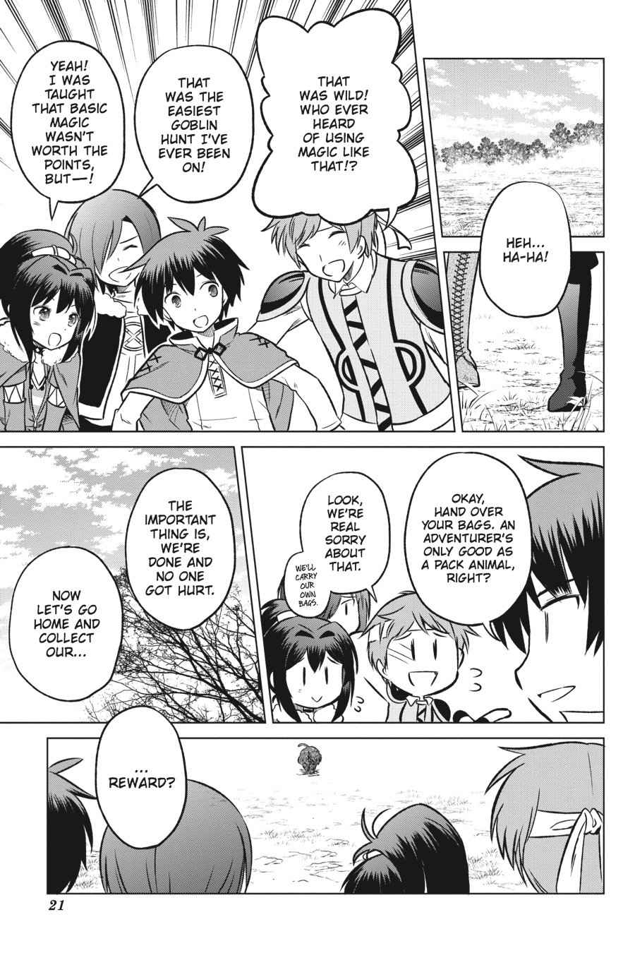 Kono Subarashii Sekai ni Shukufuku o! Chap 13 - Next Chap 14