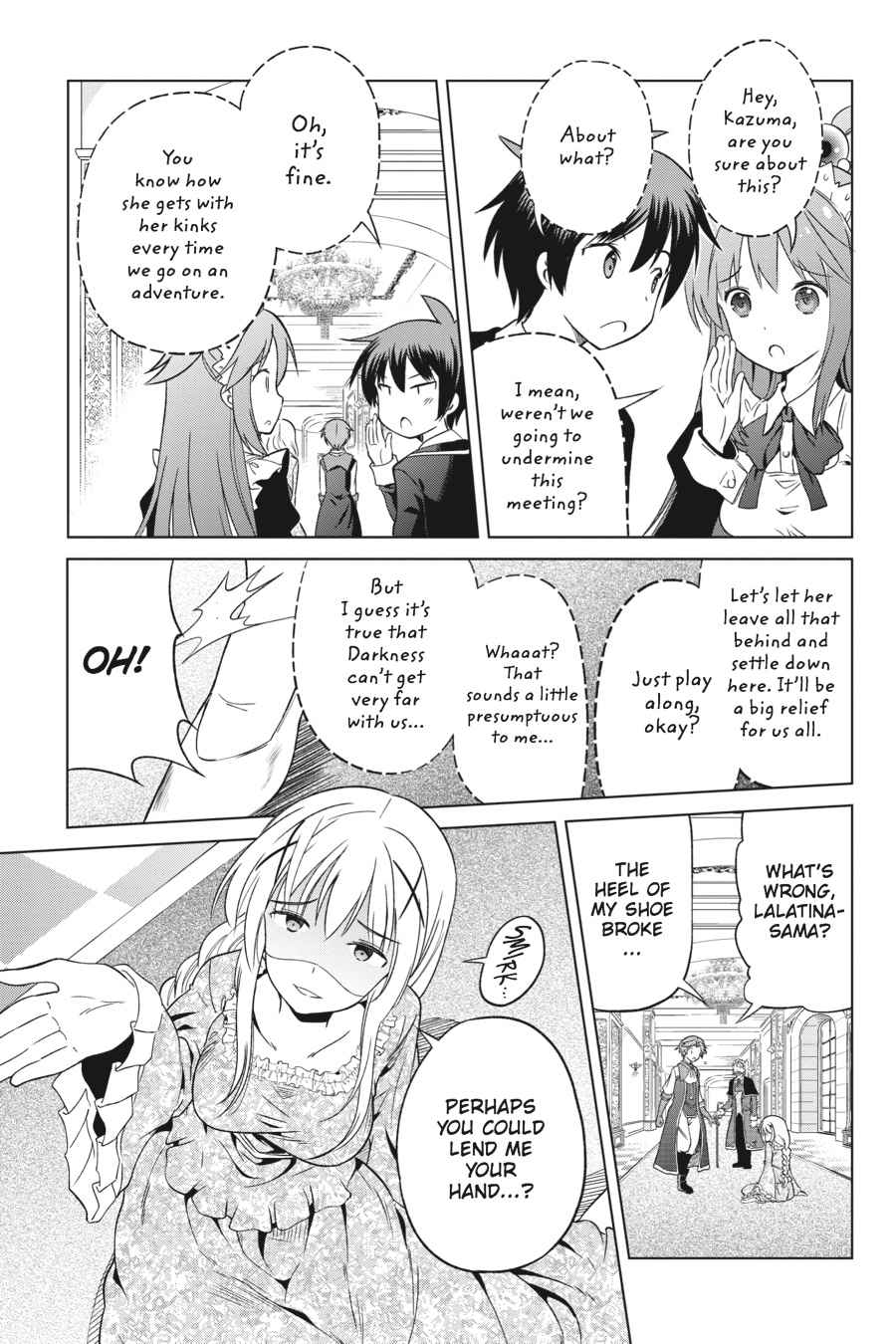 Kono Subarashii Sekai ni Shukufuku o! Chap 27 - Next Chap 28