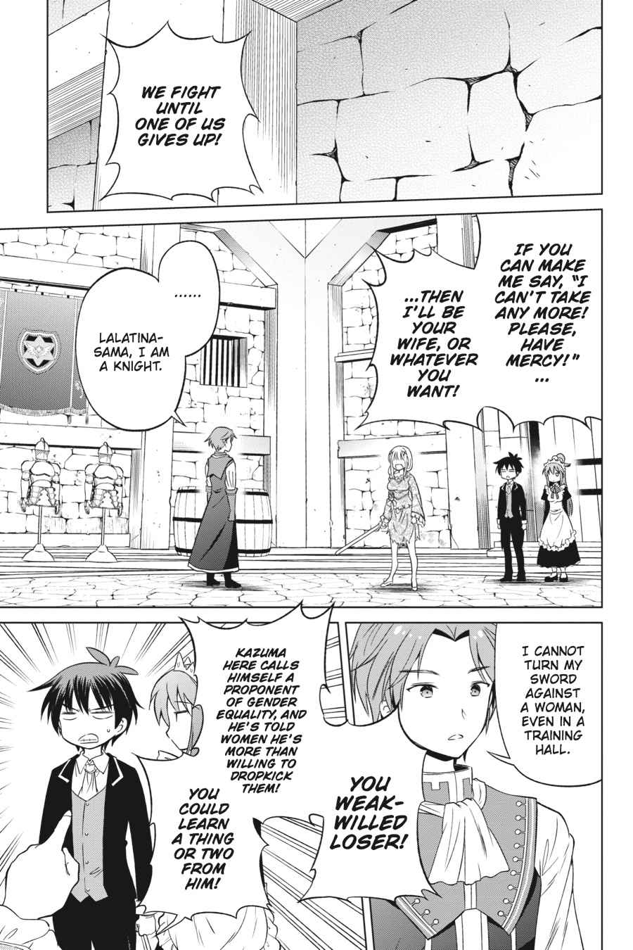 Kono Subarashii Sekai ni Shukufuku o! Chap 27 - Next Chap 28