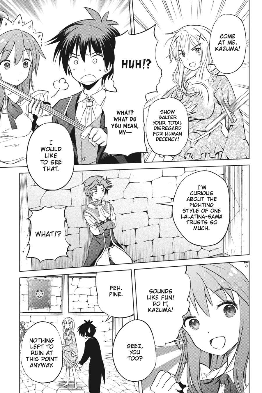 Kono Subarashii Sekai ni Shukufuku o! Chap 28 - Next Chap 29