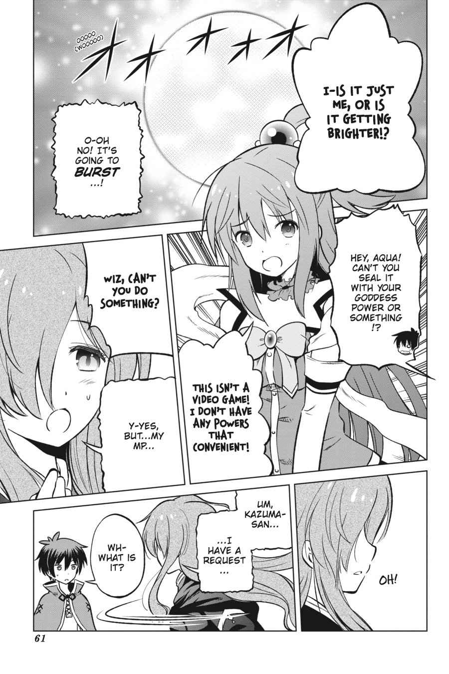 Kono Subarashii Sekai ni Shukufuku o! Chap 21 - Next Chap 22