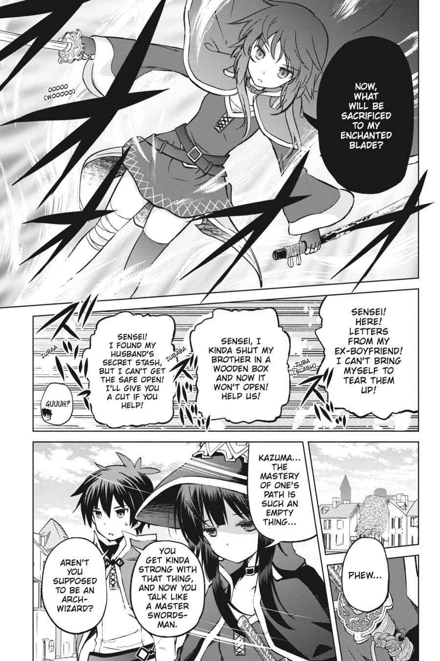 Kono Subarashii Sekai ni Shukufuku o! Chap 22 - Next Chap 23