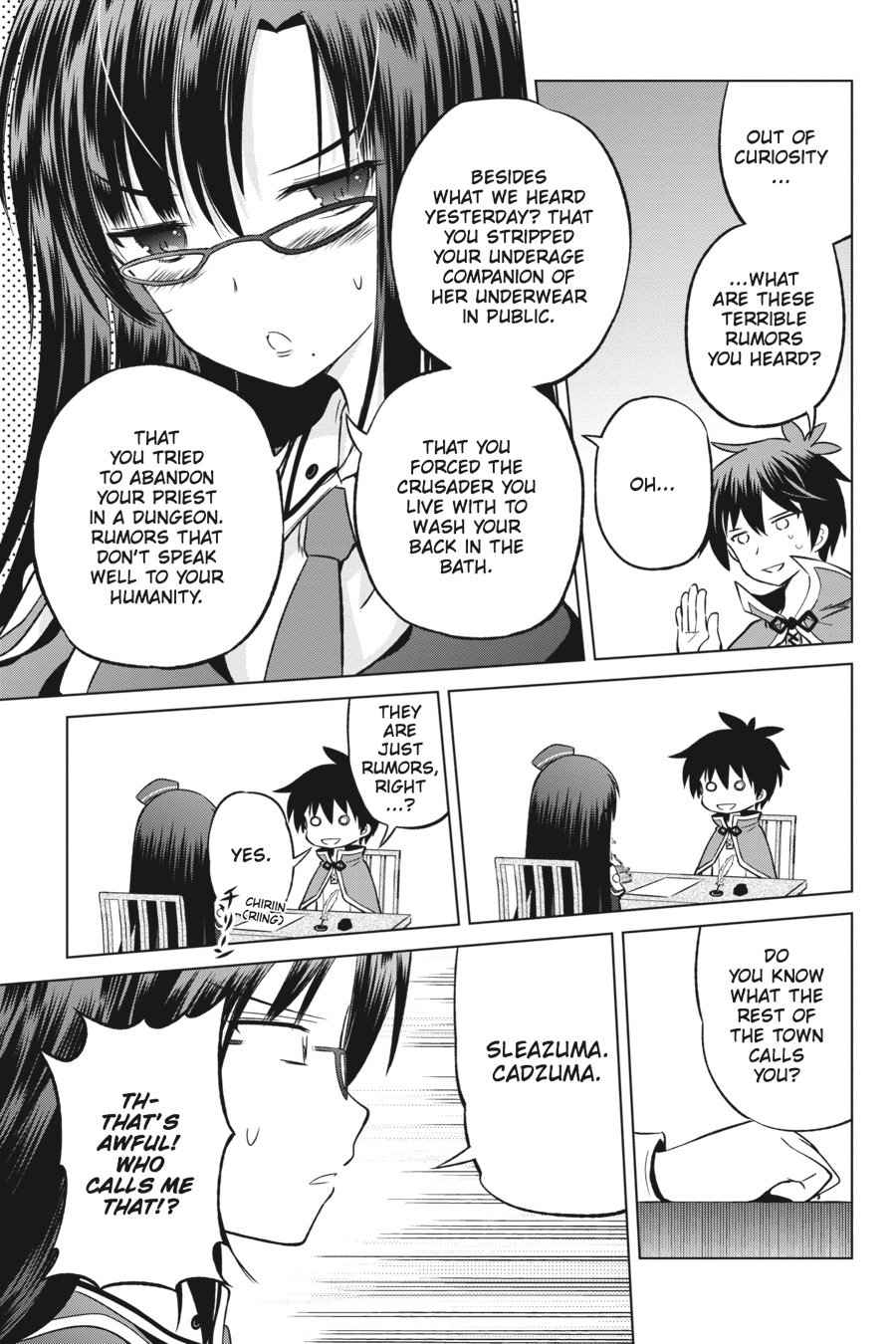 Kono Subarashii Sekai ni Shukufuku o! Chap 23 - Next Chap 24