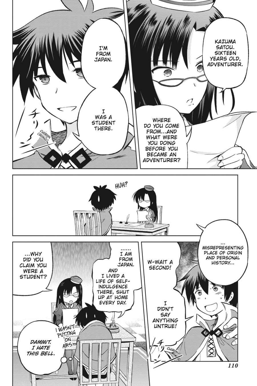 Kono Subarashii Sekai ni Shukufuku o! Chap 23 - Next Chap 24