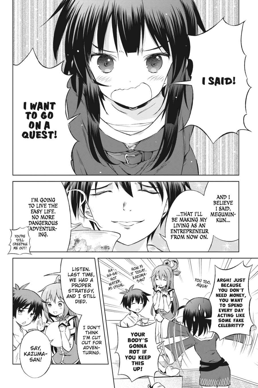 Kono Subarashii Sekai ni Shukufuku o! Chap 34 - Next Chap 35