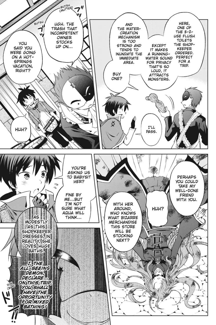 Kono Subarashii Sekai ni Shukufuku o! Chap 34 - Next Chap 35