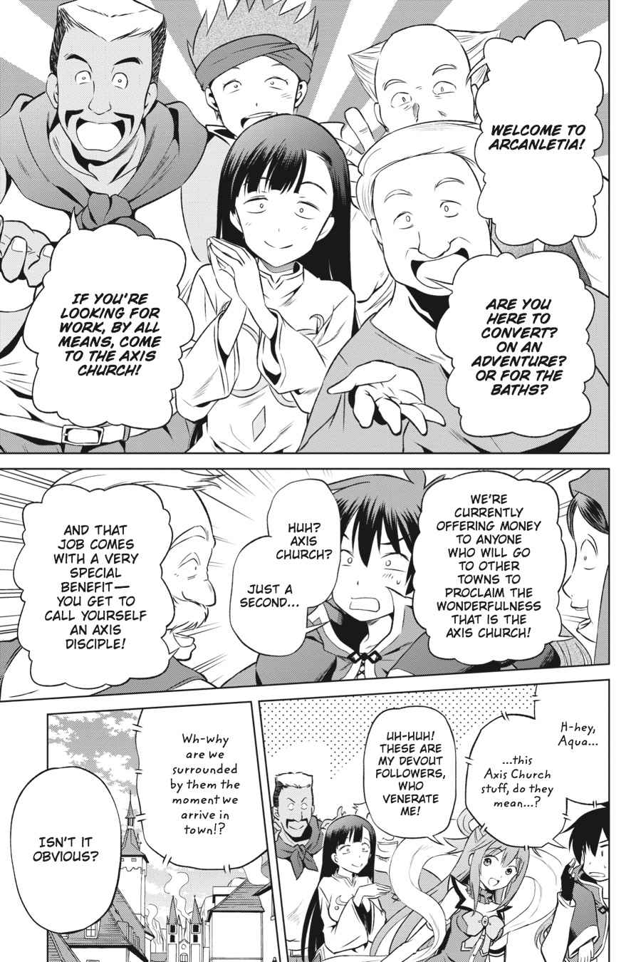 Kono Subarashii Sekai ni Shukufuku o! Chap 35 - Next Chap 36