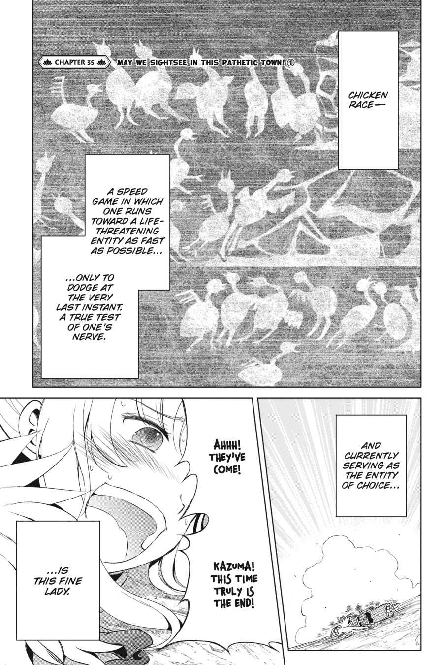 Kono Subarashii Sekai ni Shukufuku o! Chap 35 - Next Chap 36