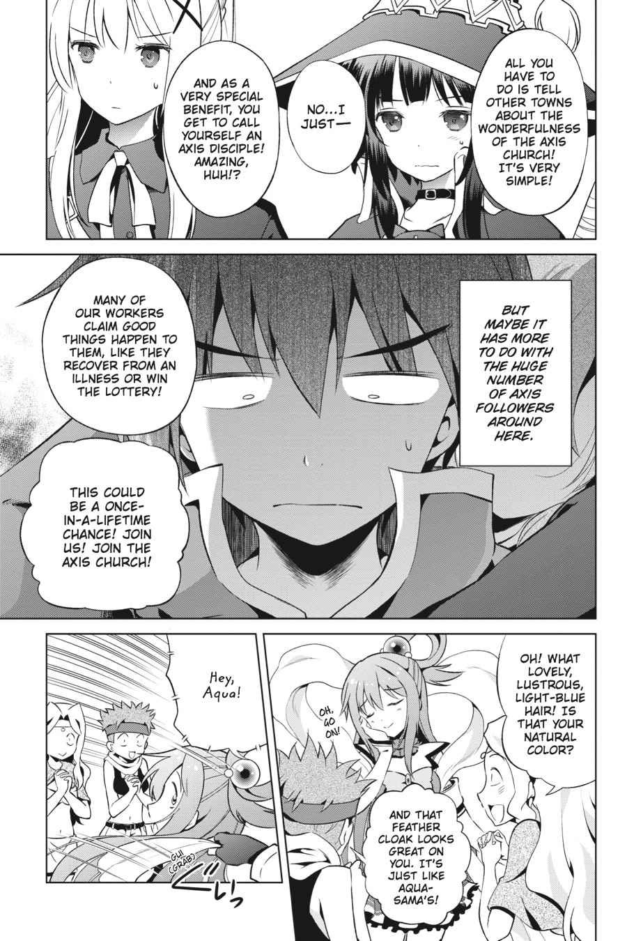 Kono Subarashii Sekai ni Shukufuku o! Chap 36 - Next Chap 37