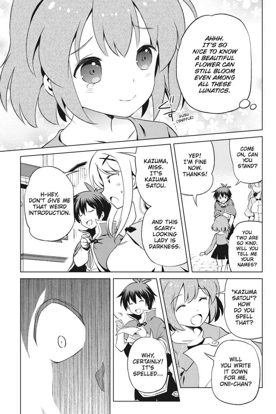 Kono Subarashii Sekai ni Shukufuku o! Chap 36 - Next Chap 37