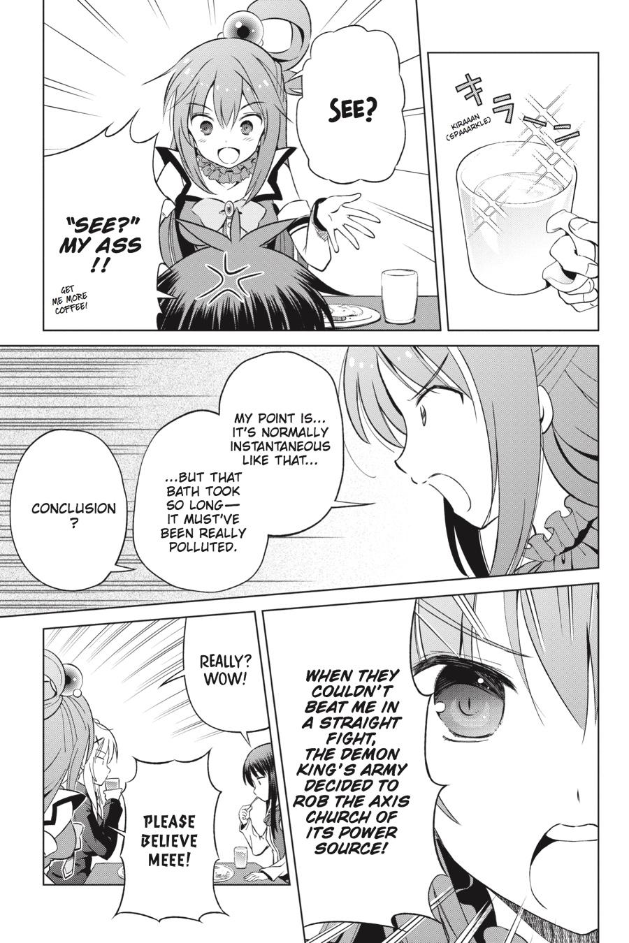 Kono Subarashii Sekai ni Shukufuku o! Chap 38 - Next Chap 39