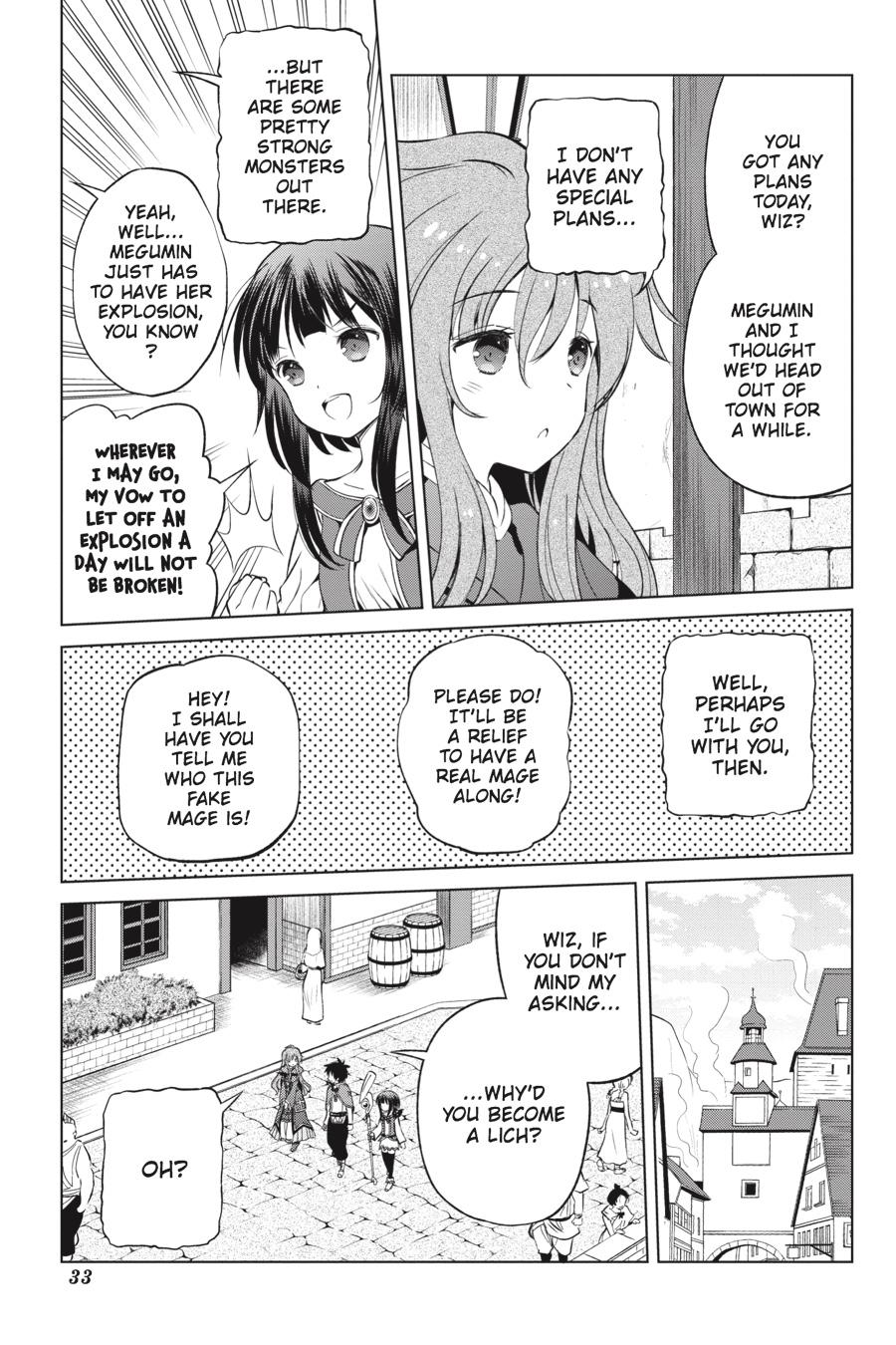 Kono Subarashii Sekai ni Shukufuku o! Chap 38 - Next Chap 39