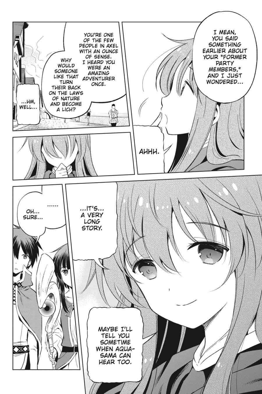 Kono Subarashii Sekai ni Shukufuku o! Chap 38 - Next Chap 39