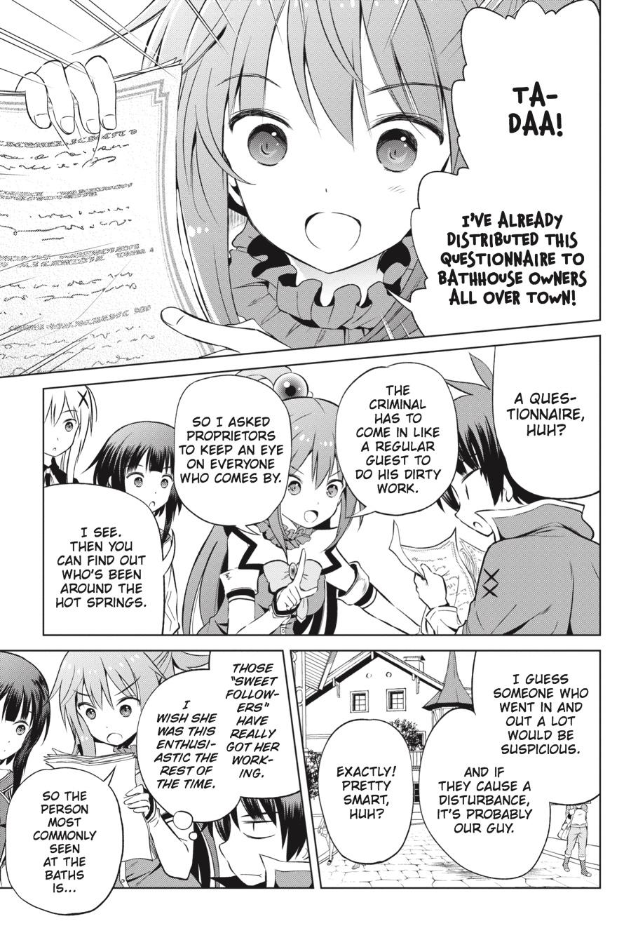 Kono Subarashii Sekai ni Shukufuku o! Chap 39 - Next Chap 40