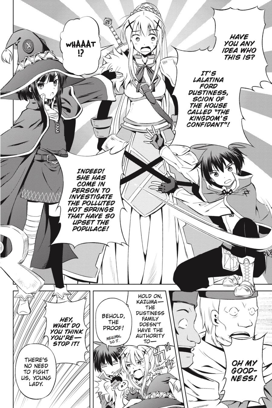 Kono Subarashii Sekai ni Shukufuku o! Chap 39 - Next Chap 40