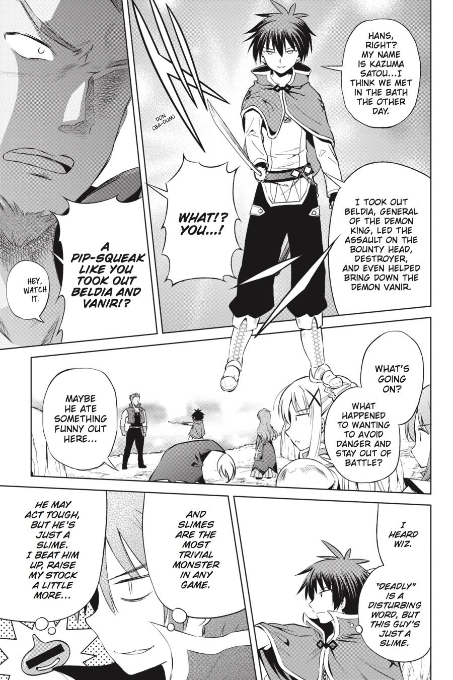 Kono Subarashii Sekai ni Shukufuku o! Chap 39 - Next Chap 40